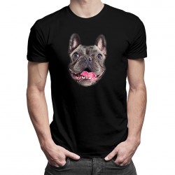 Buldog v1 - tricou pentru bărbați cu imprimeu