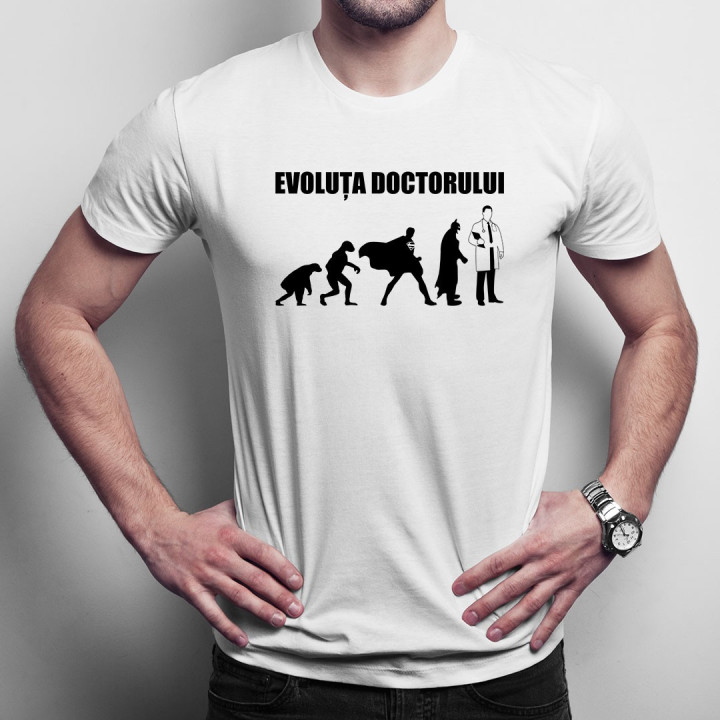Evoluța doctorului - T-shirt pentru bărbați