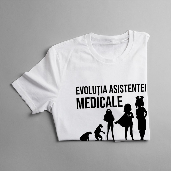 Evoluția asistentei medicale - T-shirt pentru femei