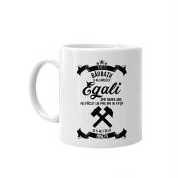 Toți bărbații se nasc egali - miner - cană