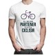 Cel mai bun partener pentru ciclism - T-shirt pentru bărbați