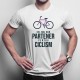 Cel mai bun partener pentru ciclism - T-shirt pentru bărbați