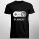 Player 1 v1- T-shirt pentru bărbați