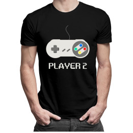 Player 2 v1- T-shirt pentru bărbați