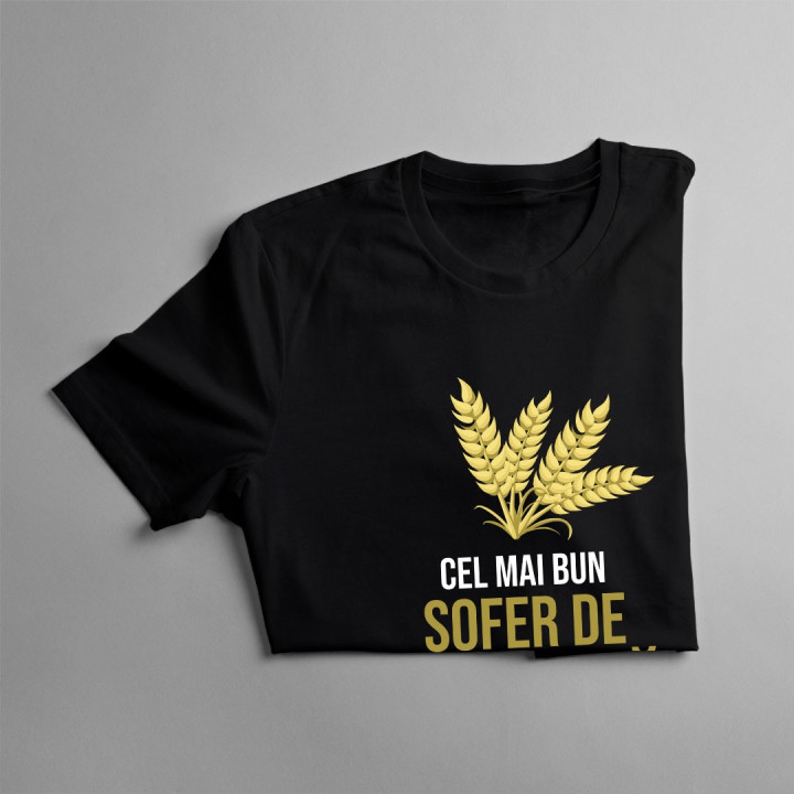 Cel mai bun șofer de combină din sat - T-shirt pentru bărbați cu imprimeu