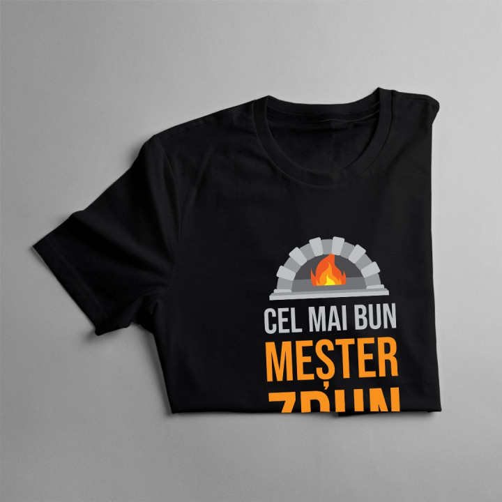 Cel mai bun meșter sobar din sat - T-shirt pentru bărbați