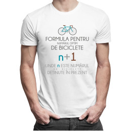 Formula pentru numărul optim de biciclete - T-shirt pentru bărbați
