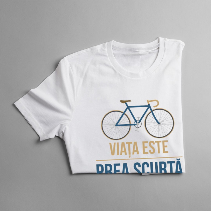 Viața este prea scurtă pentru a fi blocat în trafic - T-shirt pentru bărbați