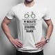 Viața este ca mersul pe bicicletă - T-shirt pentru bărbați