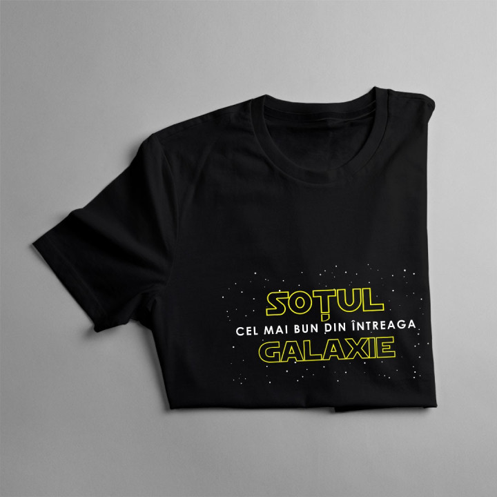 Soțul - cel mai bun din întreaga galaxie - t-shirt pentru bărbați