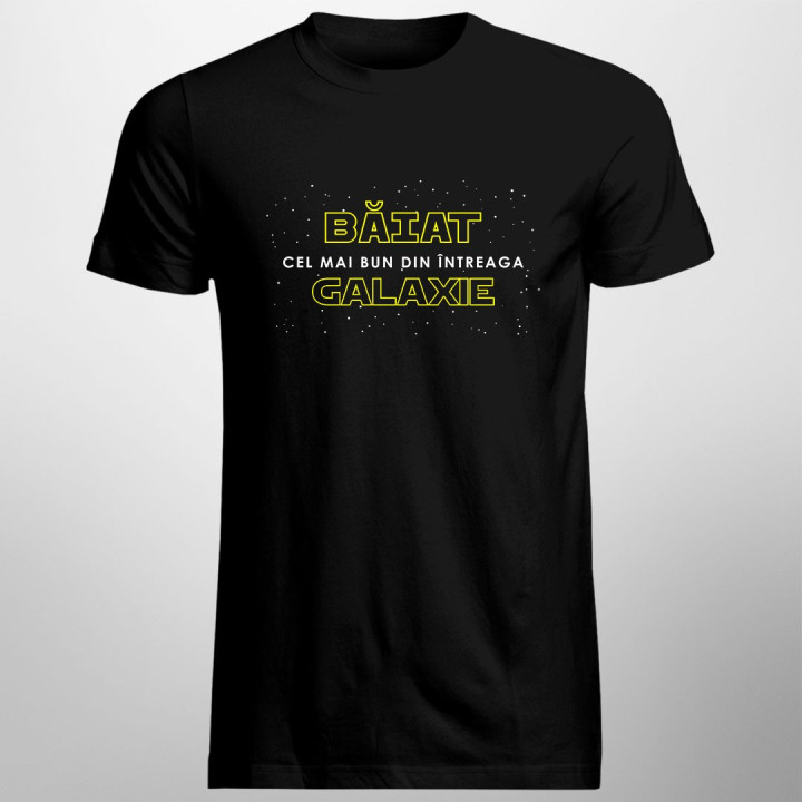 Băiat - cel mai bun din întreaga galaxie - t-shirt pentru bărbați