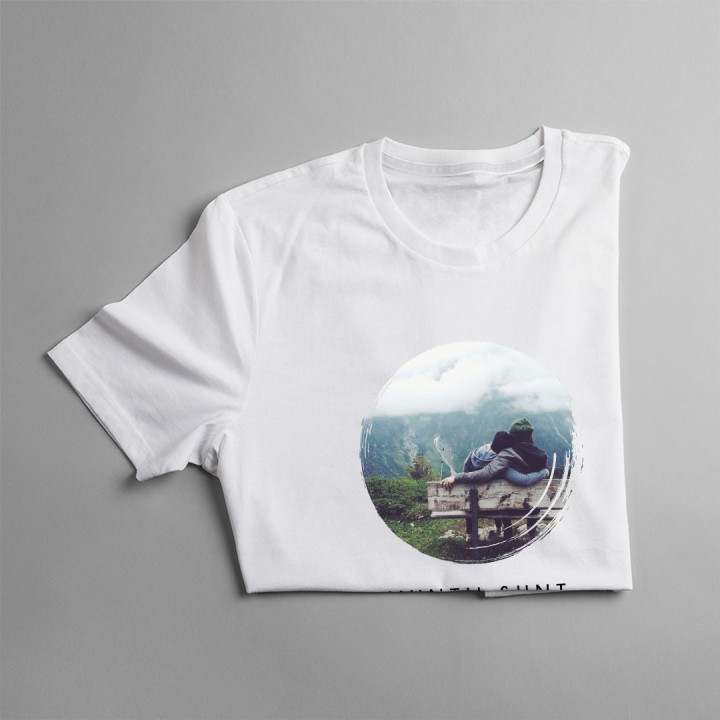 Munții sunt terapia noastră maritală - T-shirt pentru bărbați și femei