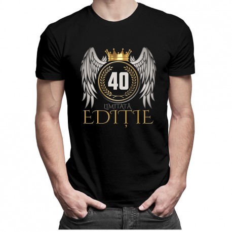 Limitată Ediție 40 ani - T-shirt pentru bărbați și femei