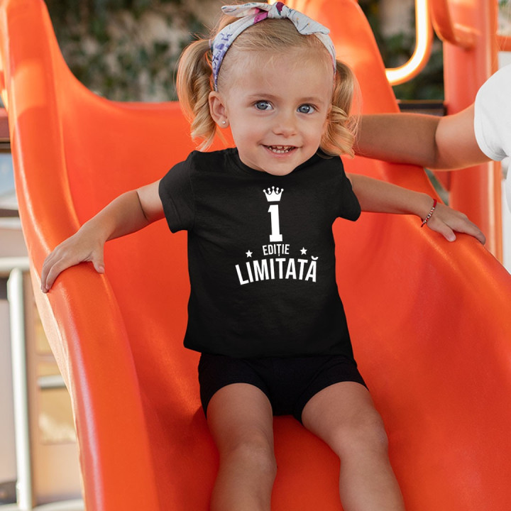 1 ani Ediție Limitată - Tricou pentru copii - un cadou de ziua ta