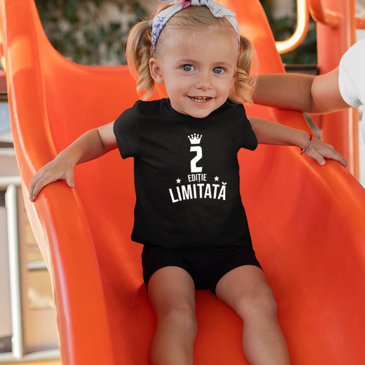 2 ani Ediție Limitată - Tricou pentru copii - un cadou de ziua ta