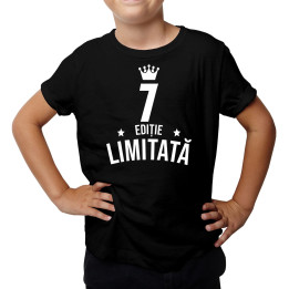 7 ani Ediție Limitată - Tricou pentru copii - un cadou de ziua ta