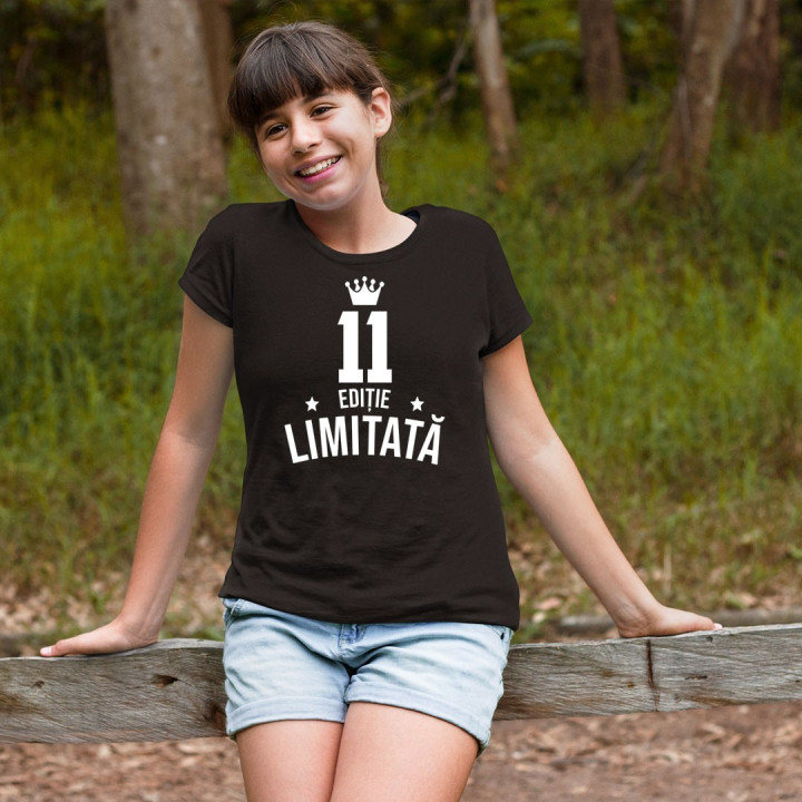 11 ani Ediție Limitată - Tricou pentru copii - un cadou de ziua ta