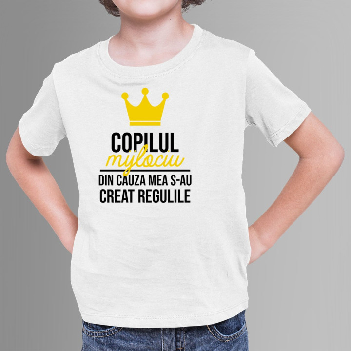 Copilul mijlociu - T-shirt pentru copii