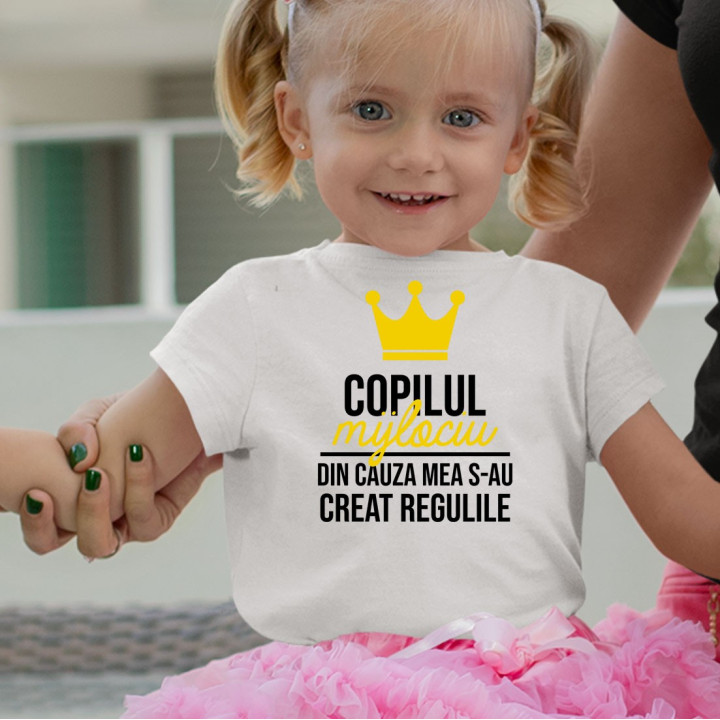 Copilul mijlociu - T-shirt pentru copii