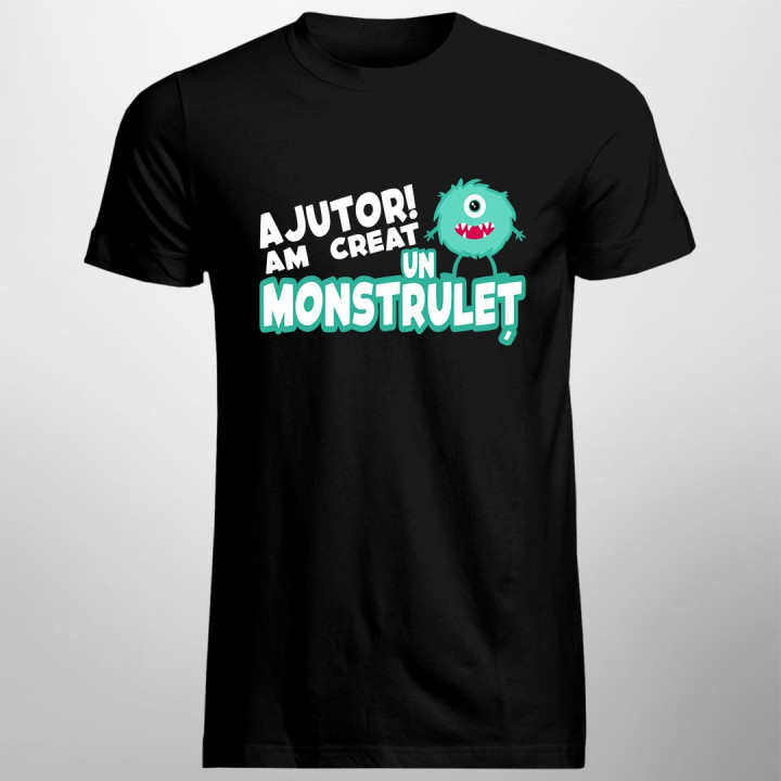 Ajutor! Am creat un monstruleț - T-shirt pentru bărbați