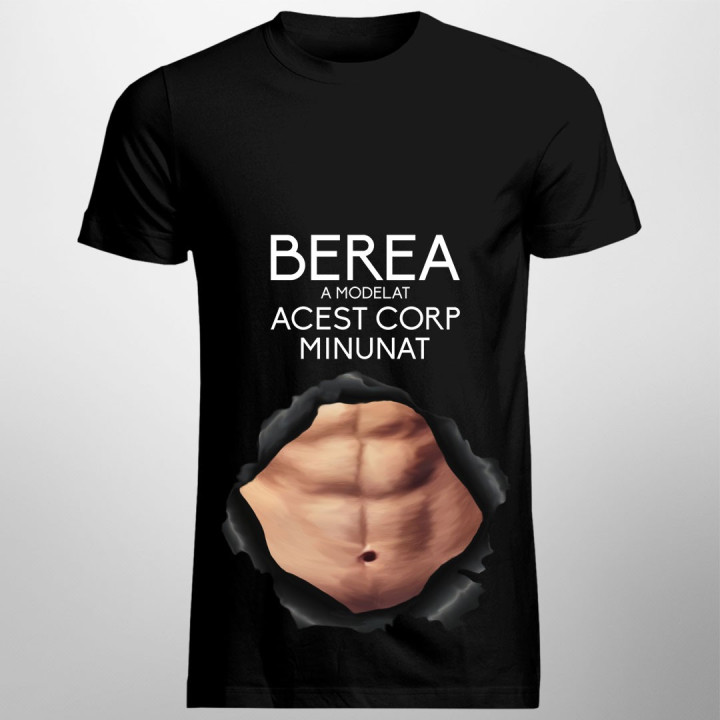 Berea a modelat acest corp minunat v2 - T-shirt pentru bărbați