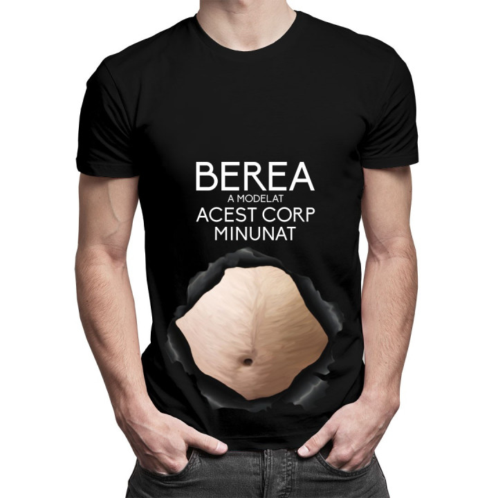 Berea a modelat acest corp minunat v3 - T-shirt pentru bărbați