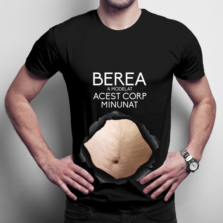 Berea a modelat acest corp minunat v3 - T-shirt pentru bărbați