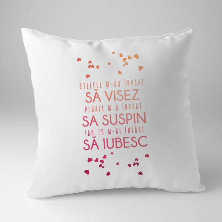 Tu m-ai învățat să iubesc - perna