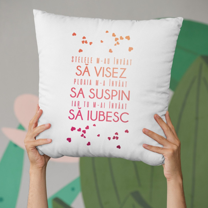 Tu m-ai învățat să iubesc - perna