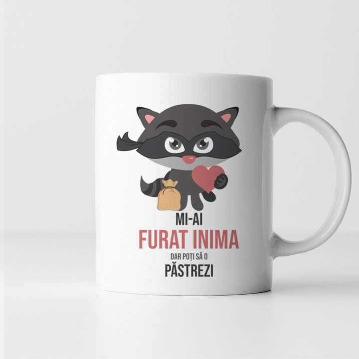 Mi-ai furat inima, dar poți să o păstrezi - cană