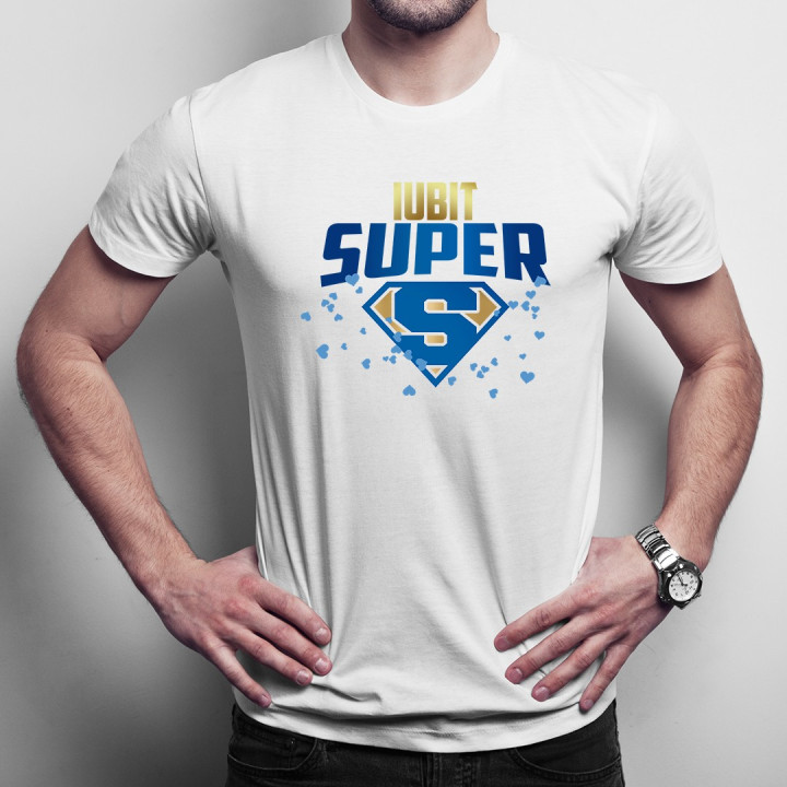 Iubit super - t-shirt pentru bărbați