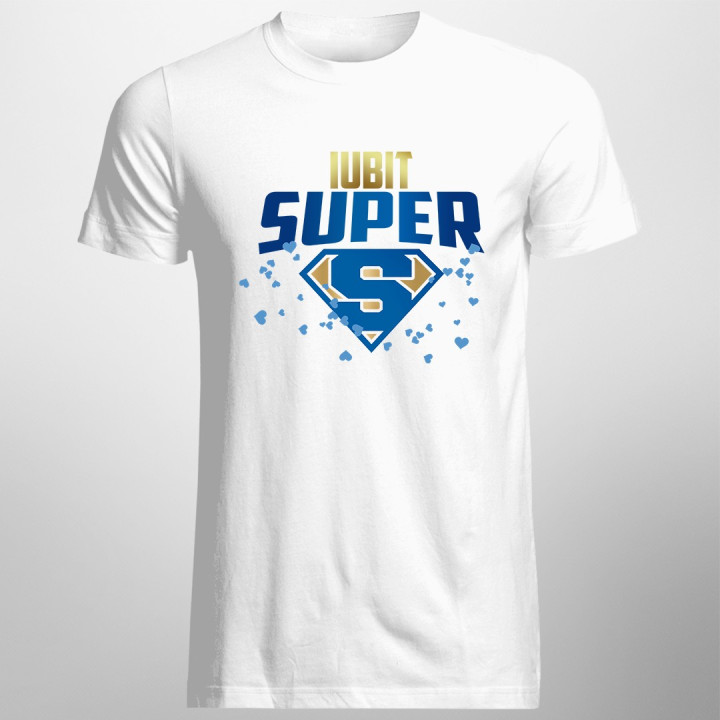 Iubit super - t-shirt pentru bărbați