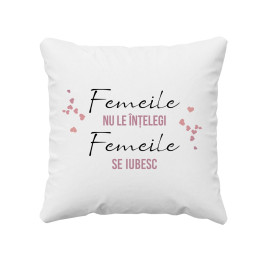 Femeile nu le înțelegi, femeile se iubesc - perna