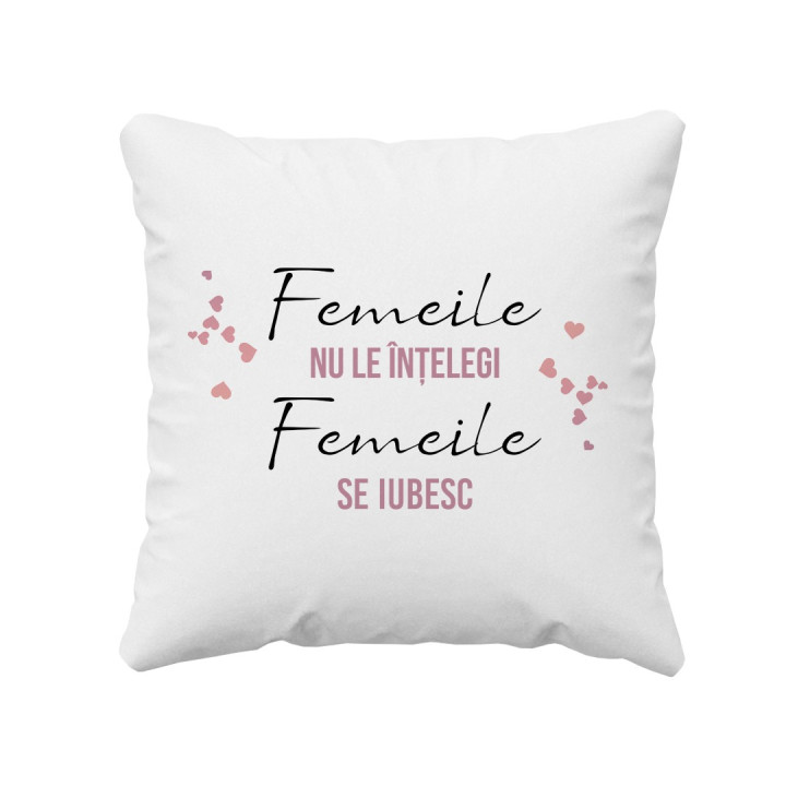 Femeile nu le înțelegi, femeile se iubesc - perna