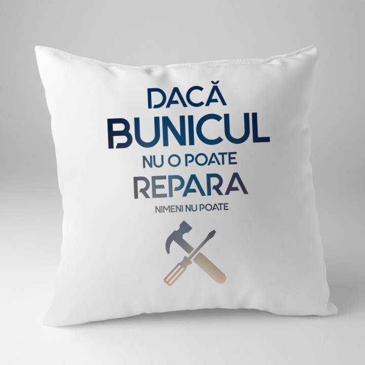 Dacă bunicul nu o poate repara, nimeni nu poate - perna
