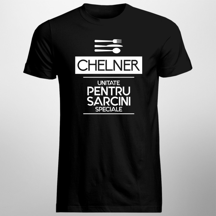 Chelner - unitate pentru sarcini speciale - T-shirt pentru bărbați