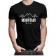 No mountain no life - T-shirt pentru bărbați