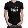 No mountain no life - T-shirt pentru bărbați