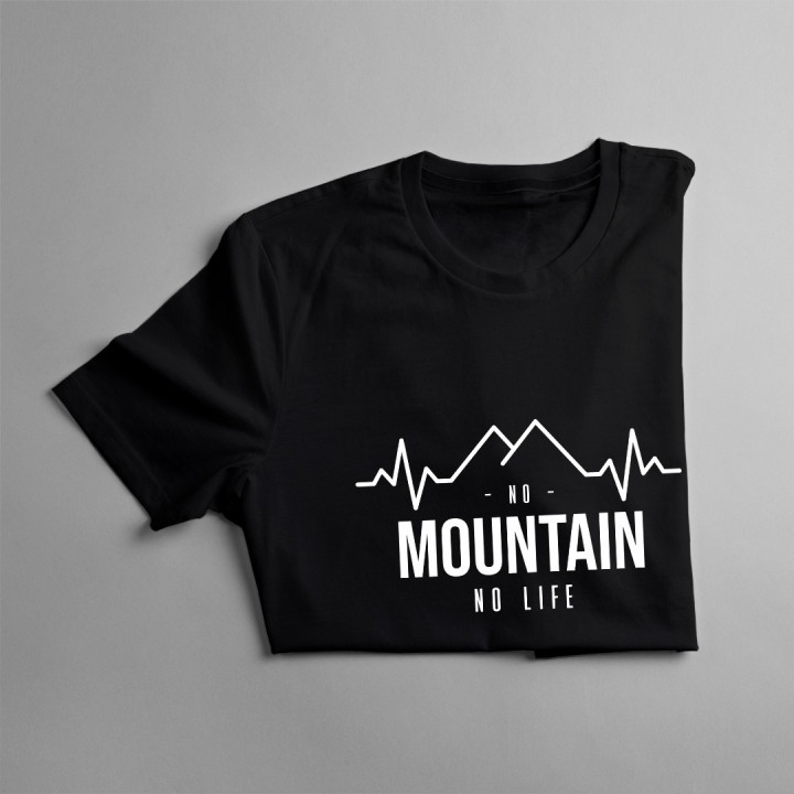 No mountain no life - T-shirt pentru bărbați