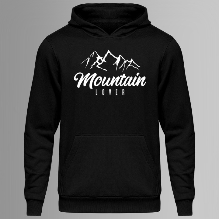 Mountain Lover - bluză cu glugă pentru bărbați