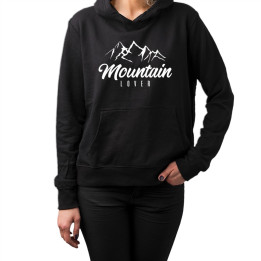 Mountain Lover - bluză cu glugă pentru femei
