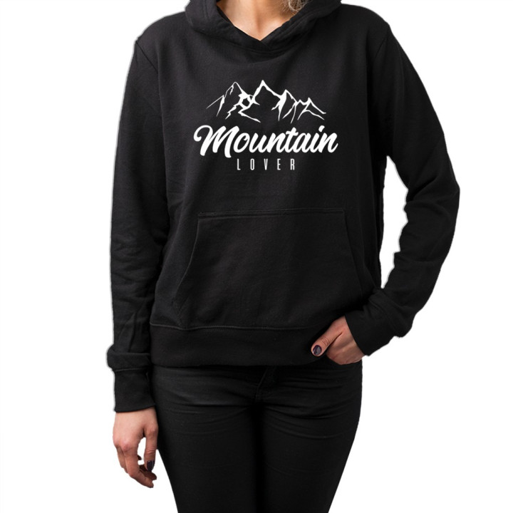 Mountain Lover - bluză cu glugă pentru femei