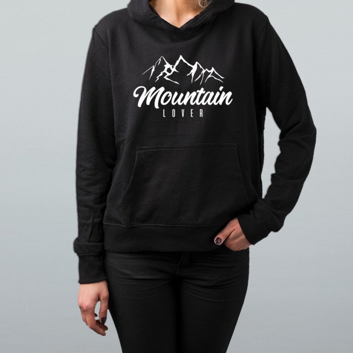 Mountain Lover - bluză cu glugă pentru femei