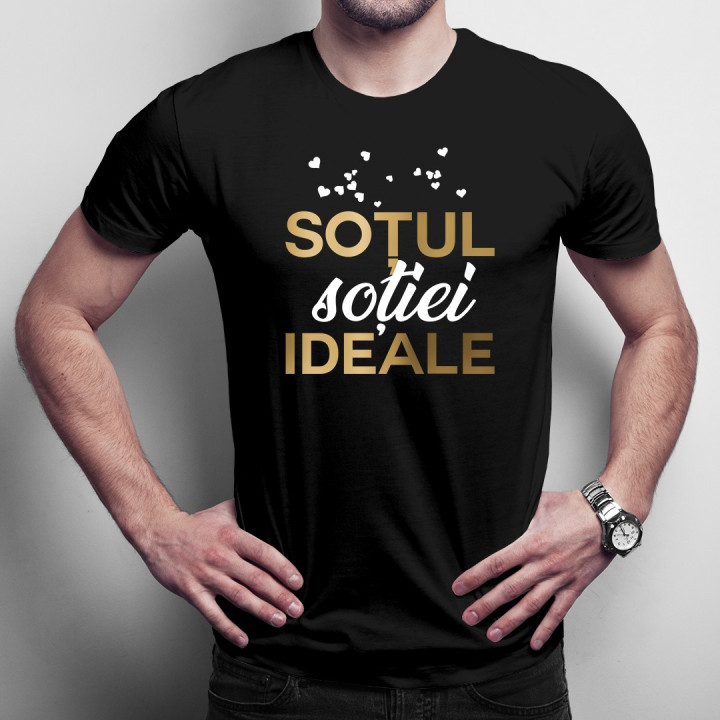 Soțul soției ideale - t-shirt pentru bărbați