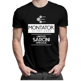 Montator climatizare - unitate sarcini speciale - T-shirt pentru bărbați