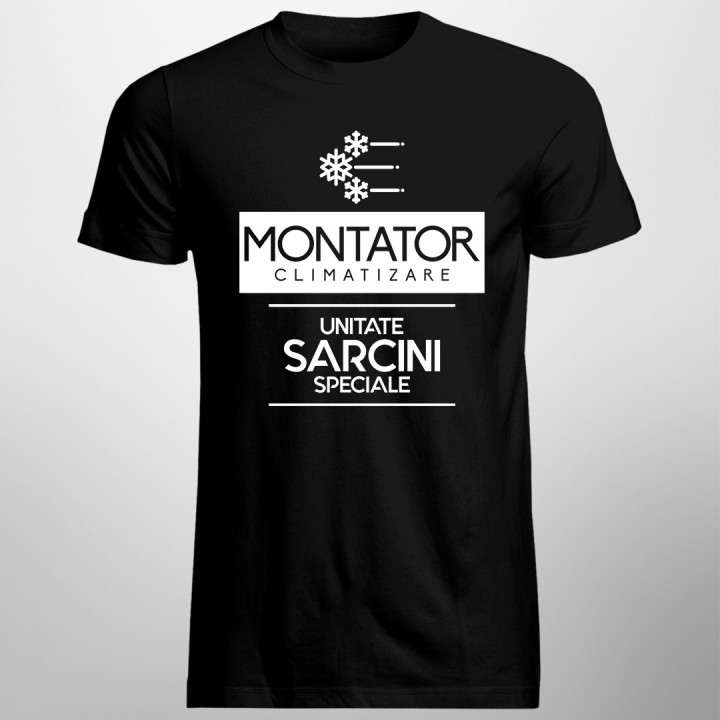 Montator climatizare - unitate sarcini speciale - T-shirt pentru bărbați