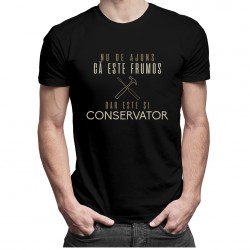 Nu de ajuns că este frumos, dar este și conservator - T-shirt pentru bărbați