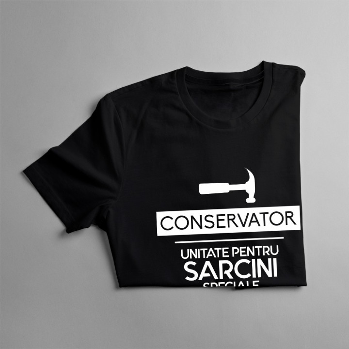 Conservator - unitate pentru sarcini speciale - T-shirt pentru bărbați