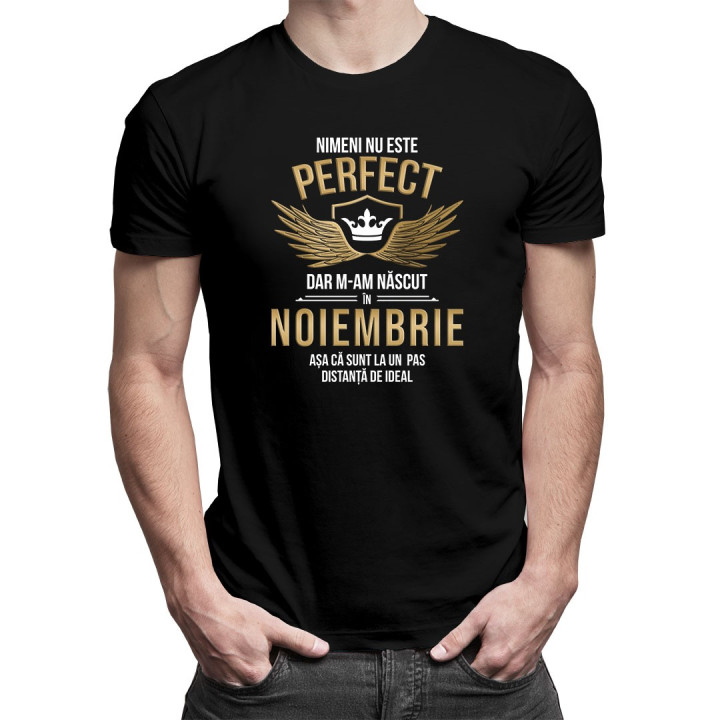Nimeni nu este perfect, dar m-am născut în noiembrie, așa că sunt la un pas distanță de ideal