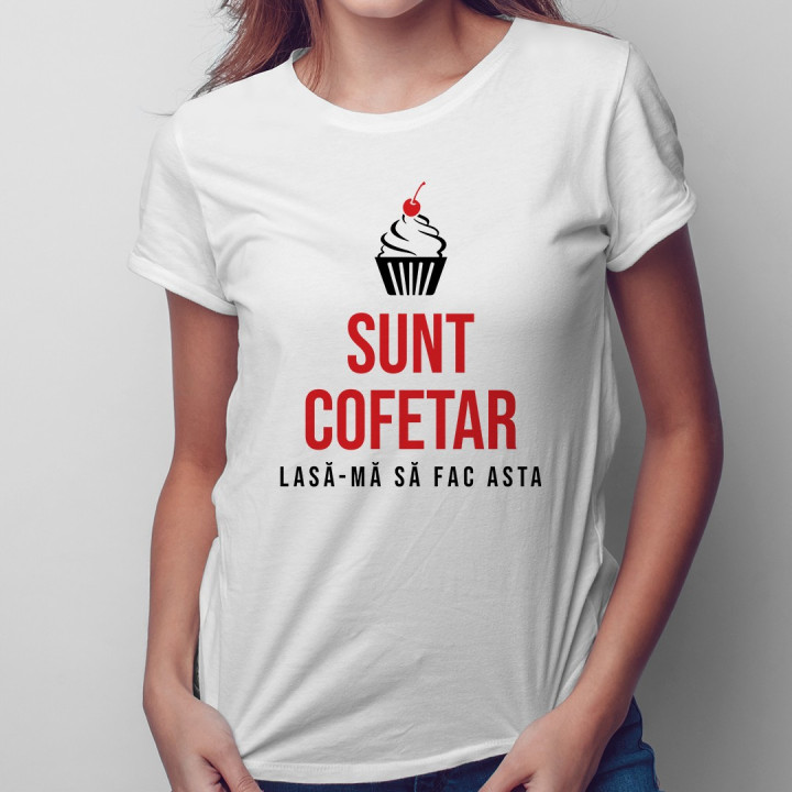 Sunt cofetar - lasă-mă să fac asta - tricou bărbătesc cu imprimeu